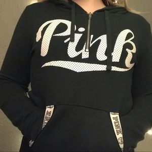 Dark Green Zip Up Sweatshirt